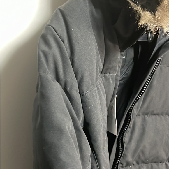 Prw Loved Authentic CANADA GOOSE parka Black Large - Picture 4 of 11